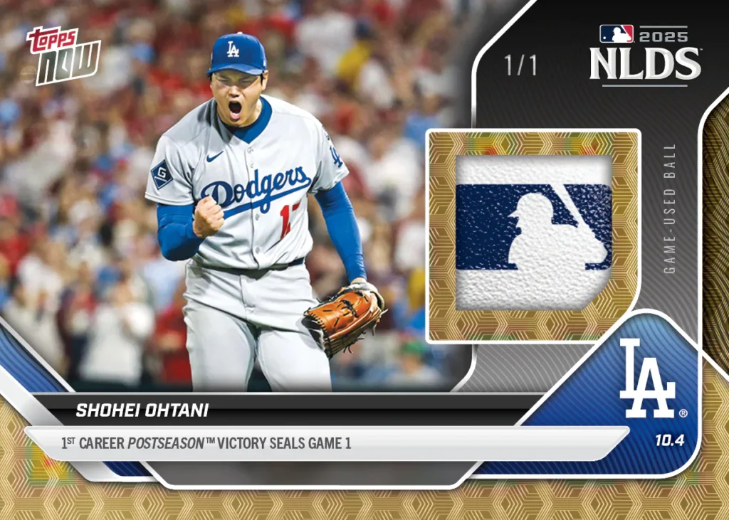 MLB Topps NOW®で大谷翔平の伝説的なシーズンを振り返る(ポスト