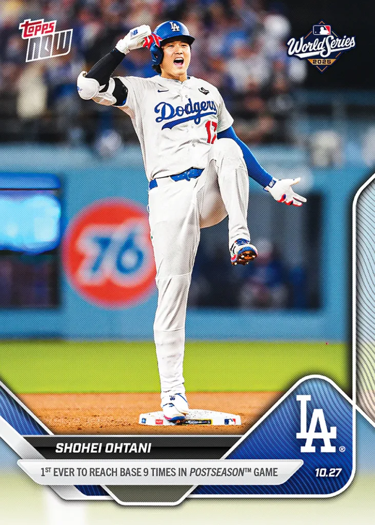 MLB Topps NOW®で大谷翔平の伝説的なシーズンを振り返る(ポスト