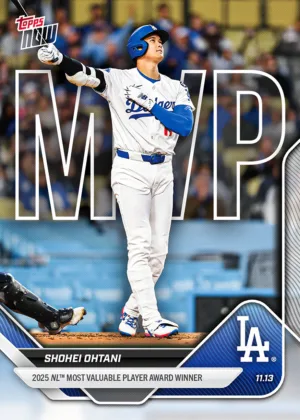 MLB Topps NOW®で大谷翔平の伝説的なシーズンを振り返る(ポストシーズン編)