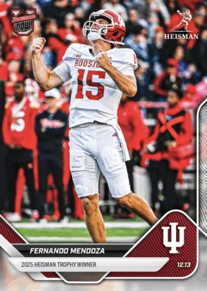 Collect 2025 Heisman Winner Fernando Mendoza’s Best Bowman Cards