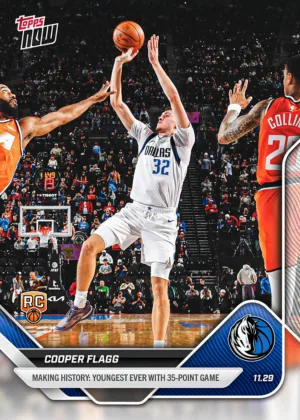 Vote on the 2025 NBA Topps NOW® Player of the Week | Nov. 24 – Nov. 30