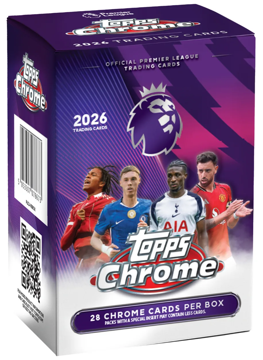 2026 Topps Chrome® Premier League: What Box is Best For You