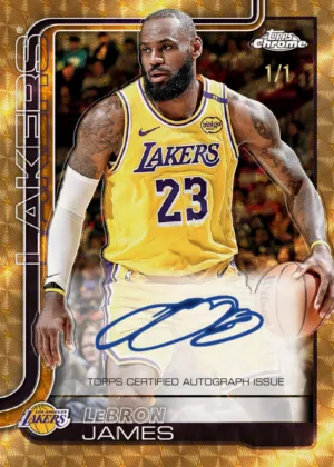 The Big Break | Collector Takes Home 2025-26 Topps Chrome Basketball LeBron Superfractor