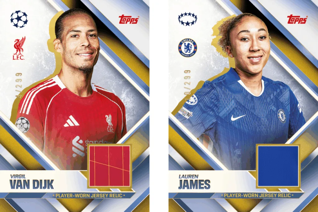 Topps Match Attax Football Cards With Piece Of Jersey Rarest Match Attax  Extra Chase Cards 2024/