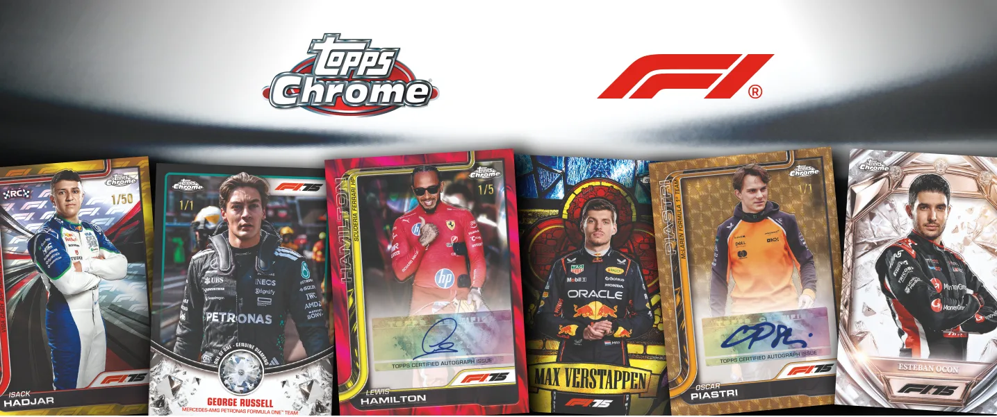 2025 Topps Chrome F1 Grail Program Explained