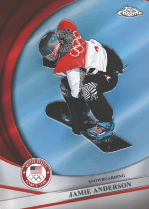 Topps Chrome® U.S. Winter Olympics & Paralympic Team Hopefuls Product History