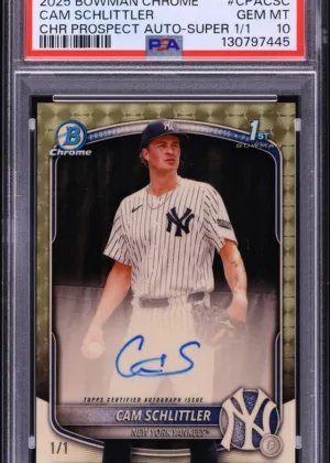 2025 Bowman Chrome Baseball Biggest Pulls So Far