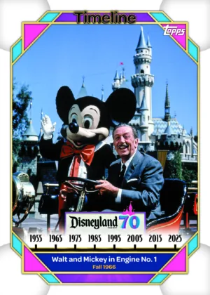2025 Topps Disneyland 70th Anniversary Product History