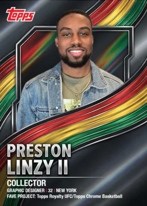 Black History Spotlight: Topps Graphic Designer Preston Linzy II