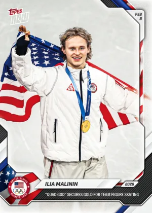 Collect Topps NOW® Early Winter Olympics Moments