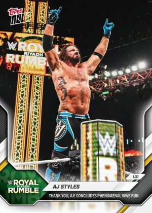 WWE Topps NOW Recaps the 2026 Royal Rumble: Riyadh