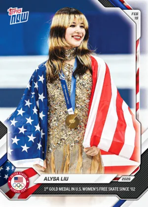 Vote on the 2026 Milano Cortina Topps NOW® Olympic Moment