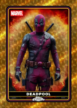 2025 Topps Chrome® Deadpool | Behind the Design
