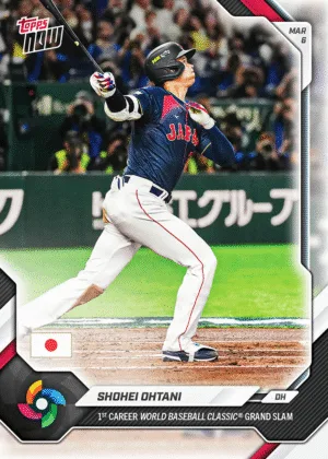 2026 WBC Topps NOW®で振り返る東京プール