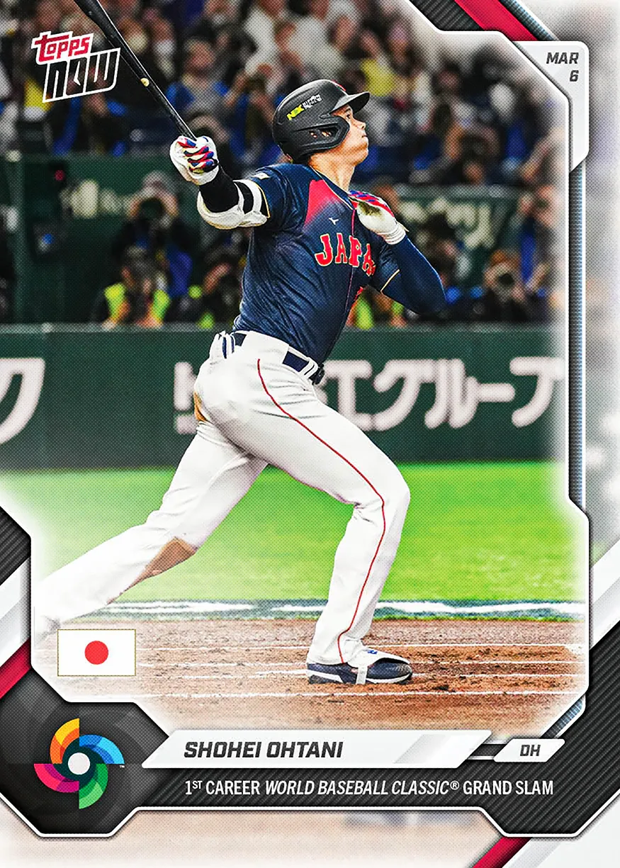 2026 WBC Topps NOW®で振り返る東京プール - Topps Ripped