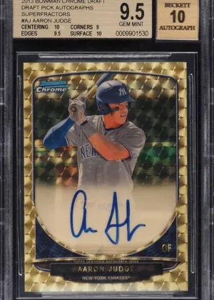 Aaron Judge Joins Hobby Grails with $5.2 Million Card Sale