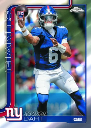 2025 Topps Chrome® Football Rookie Cards to Collect