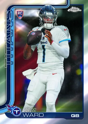 Topps Chrome® Football Product History