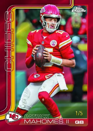 注目チェックリスト・スポットライト | 2025 Topps Chrome® Football