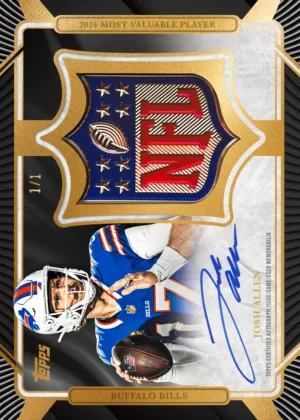 Chase 2025 Topps Chrome® Football NFL Honors Gold Shield Autograph Cards