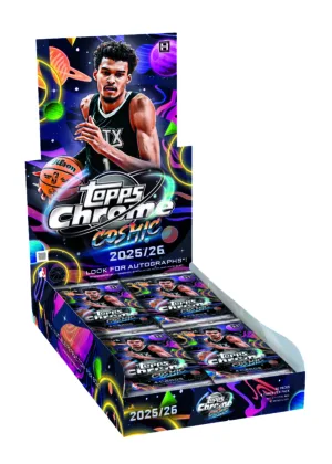 Inside 2025-26 Topps Cosmic Chrome Basketball Hobby Box