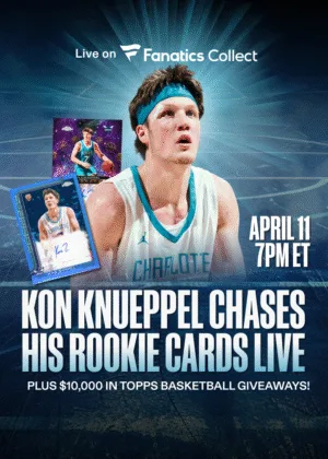 Fanatics Live x WeTheHobby Featuring Kon Knueppel: A Must-Watch Rookie Rip