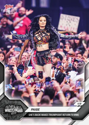 WrestleMania 42 WWE Topps NOW Cards to Collect – Night 1
