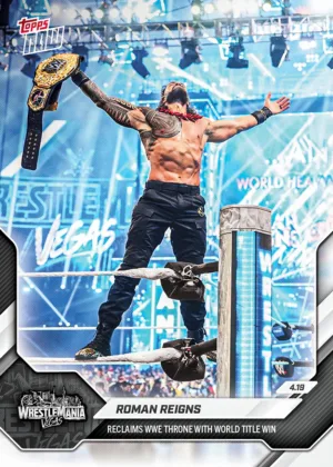 WrestleMania 42 WWE Topps NOW Cards to Collect – Night 2