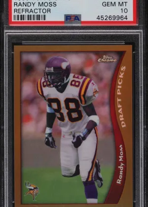 Collect the Greatest Topps Chrome® Football Rookie Cards of All-Time