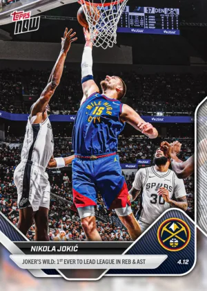 Vote on the 2025-26 NBA Topps NOW® Player of the Week | Apr. 6 – Apr. 12