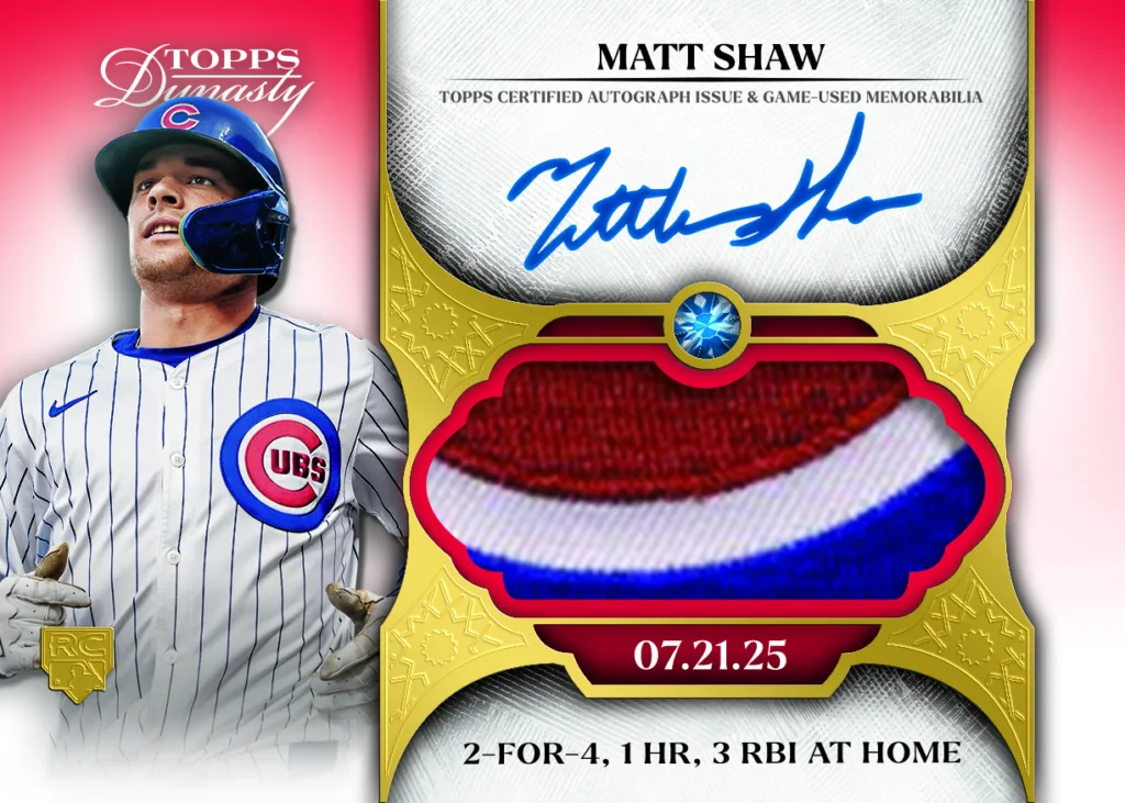 2025 Topps Dynasty Baseball Chase Card Guide