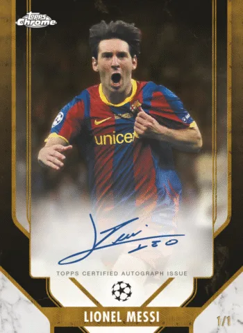 Topps Chrome® UEFA Club Competitions 2025-26