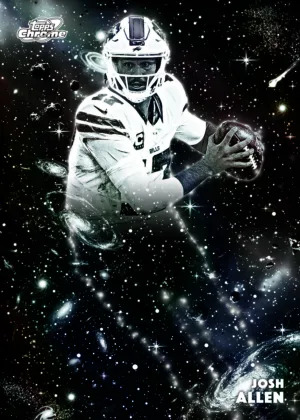 2025 Topps Cosmic Chrome® Football Chase Guide