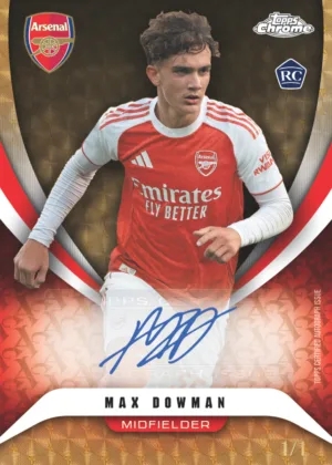 Dropping Soon: Topps Chrome® Arsenal 2025/26