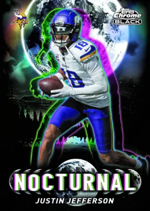 Topps Chrome® Black Football Product History