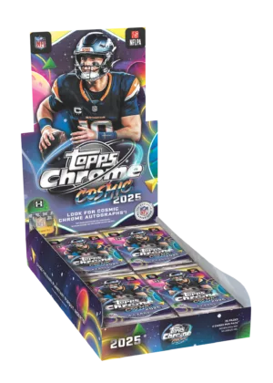 2025 Topps Cosmic Chrome Football Hobby Box Breakdown